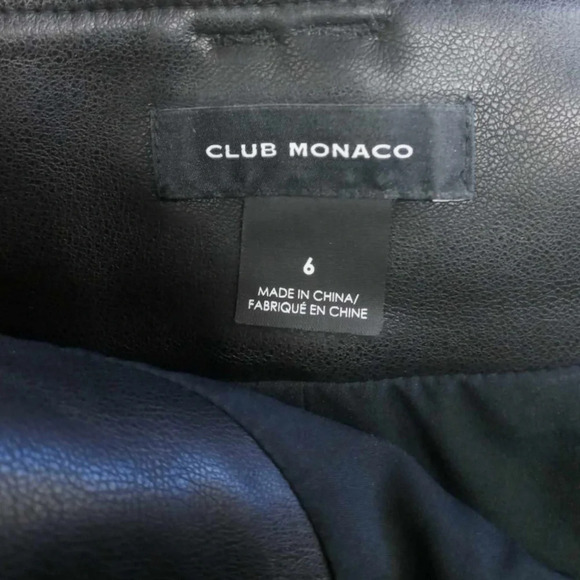 Club Monaco Black Midi Skirt - Picture 11 of 13